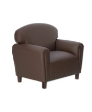World Furniture FP2c200 World Preschool Enviro-child Upholstery chair, chocolate