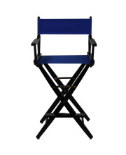 American Trails Extra-Wide Premium 30 Directors Chair Black Frame W/Royal Blue Color Cover