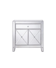 1 Drawer 2 Doors Cabinet 28 in. x 13-1/4 in. x 28-1/4 in. in Silver paint