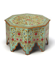 Butler Specialty Company, Priya Hand Painted Coffee Table, Green
