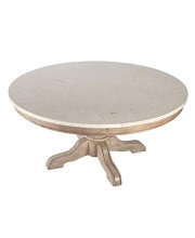 Butler Specialty Company, Danielle Marble Coffee Table, Tan/Beige